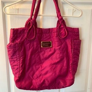 Pink Marc by Marc Jacobs Nylon Tote 11” Hx13”W